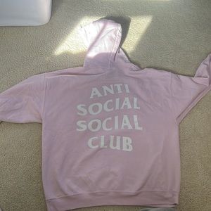 Anti social hoodie